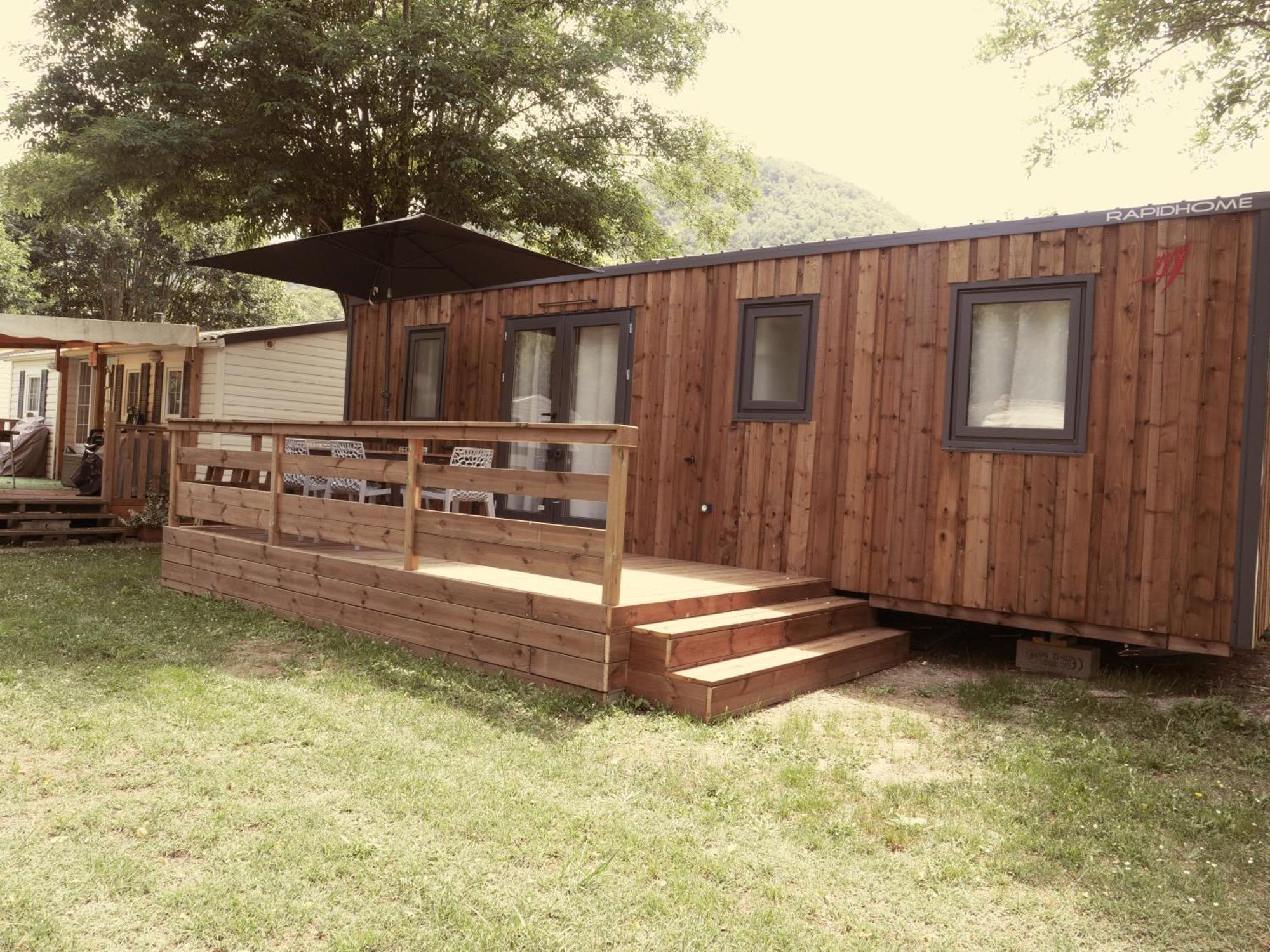 Camping Pays De Beille Les Cabannes  Buitenkant foto